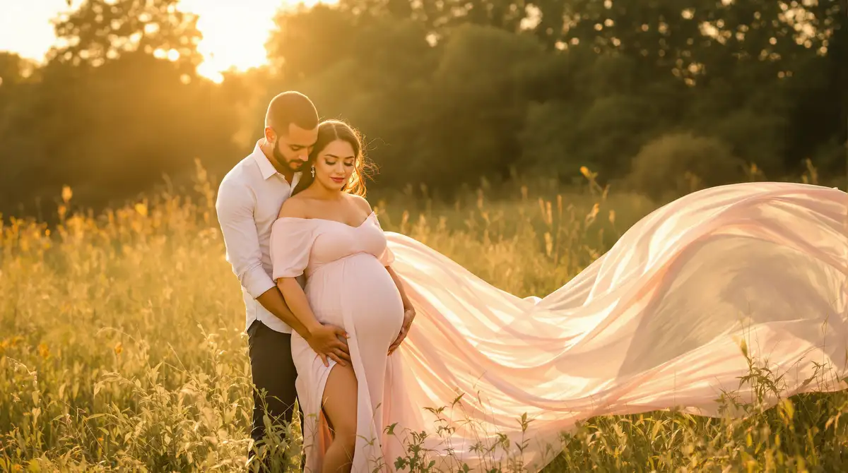 Maternity photography — outdoor sessions with natural light