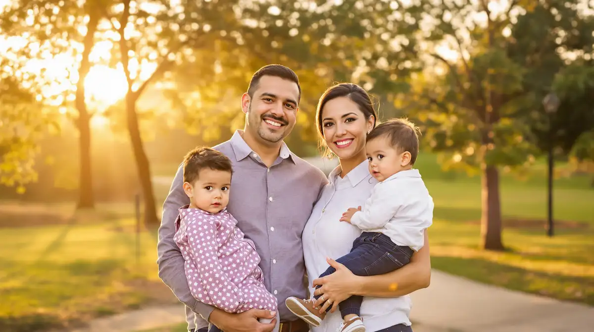 Family portrait photography — professional session with Bella Luz